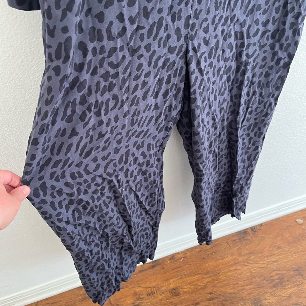 Rails Leopard Print Black/Gray Jumpsuit, Flawed, … - image 4